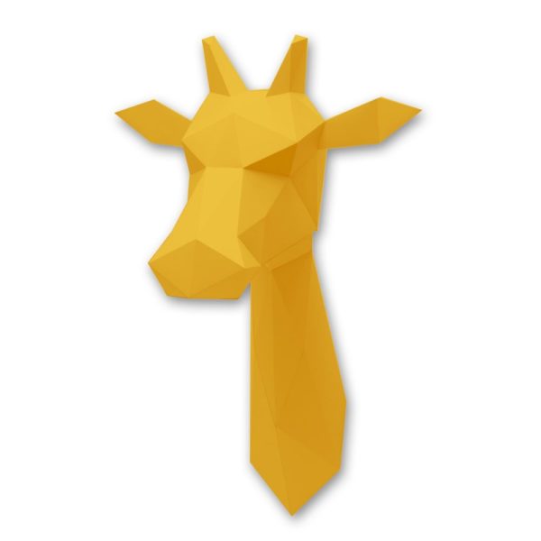 Assembli 3D Paper Giraffe Animal Head