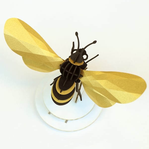 Assembli 3D Paper Insect Honey Bee