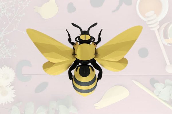 Assembli 3d paper insect giant honey bee