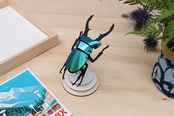 Assembli 3D Paper Insect Stag Beetle