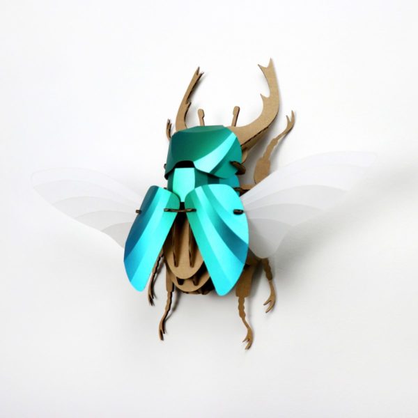 Assembli 3D Paper Stag Beetle premium insect