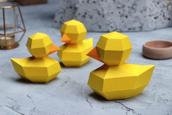 Paper Ducky Free Download Template